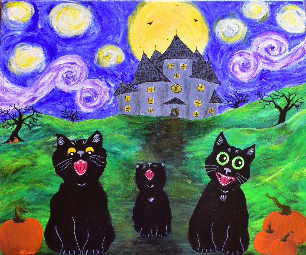 Happy Meow-loween – cathousefunart